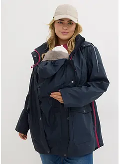 3-i-1-mamma-regnjacka med babyficka, bonprix