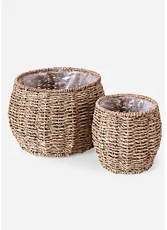 Växtkorgar (2 delar), bonprix