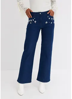 Vida jeans med medelhög midja, bonprix