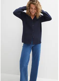 Finstickad cardigan, bonprix