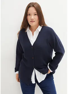 Finstickad cardigan, bonprix