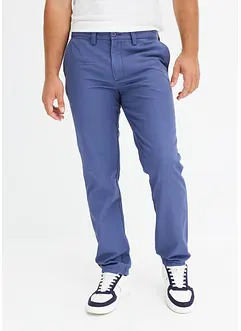 Chinos av bomull i Regular Fit, Straight, bonprix