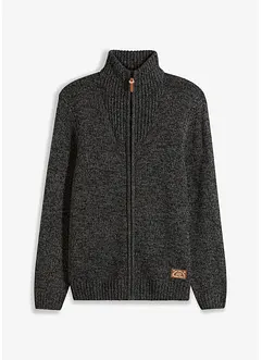 Cardigan med ståkrage, bonprix