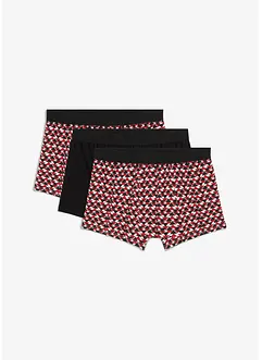 Boxershorts med ekologisk bomull (3-pack), bonprix