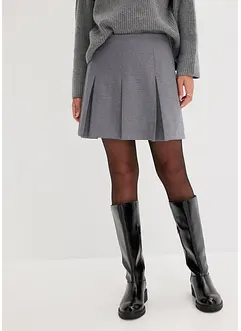 Minikjol av viskosmix, bonprix