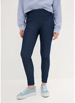 Mysiga termoleggings med jeanslook, bonprix