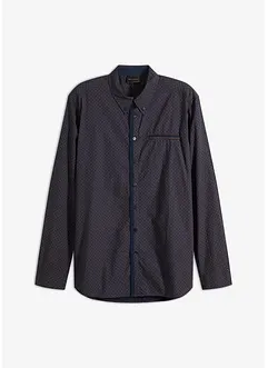 Skjorta i ren bomull med button down-krage och bröstficka, bonprix