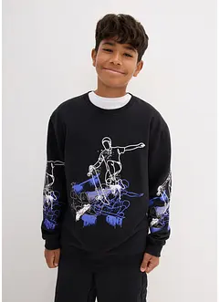 Sweatshirt för barn i ekologisk bomull, bonprix