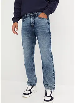 Classic Fit Jeans med acid wash-effekter, Straight, bonprix