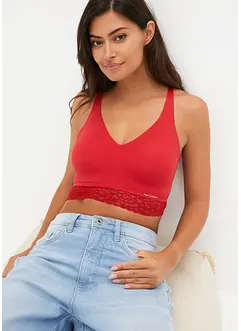 Sömlös vadderad bralette från Feel Comfort, bonprix