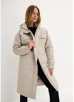 Lång parkas, fodrad, bonprix