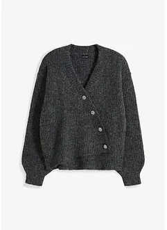 Cardigan med dekorativa knappar, bonprix