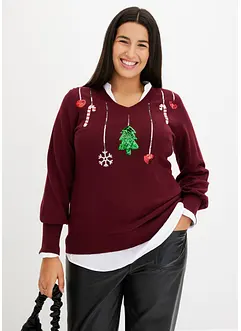 Finstickad tröja, bonprix