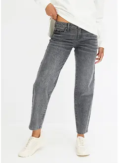 Barrel Jeans Low Waist, bonprix