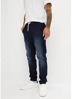 Mjuka dra på-jeans, Regular Fit, Straight, bonprix