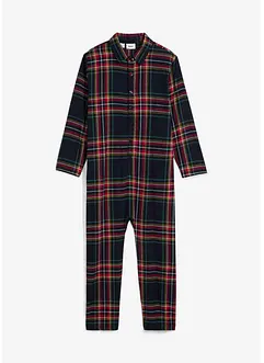 Barnjumpsuit av flanell, bonprix