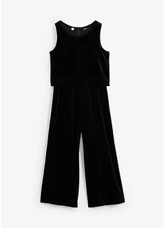 Sammetsjumpsuit för barn, bonprix