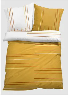 Vändbart randigt påslakanset, bonprix