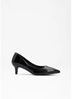 Pumps i lackmaterial, bonprix