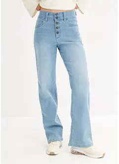 Straight Jeans High Waist, Stretch, bonprix