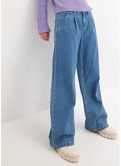 Wide Leg Jeans, Mid Waist, bonprix