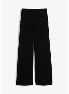 Stickad dra på-byxa, bonprix