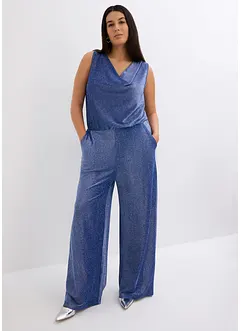 Jumpsuit med glittriga detaljer, bonprix