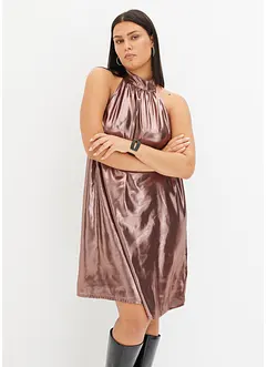 Miniklänning i fin satin, bonprix