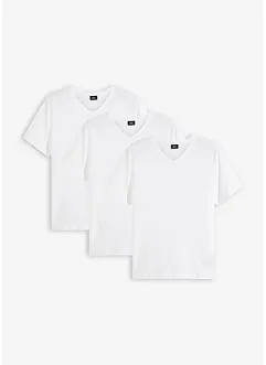 V-ringad T-shirt (3-pack), bonprix