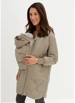 Tunn mammatäckkappa med babyficka, bonprix