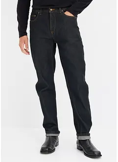 Classic Fit jeans med resår i sidan av midjan, Straight, bonprix