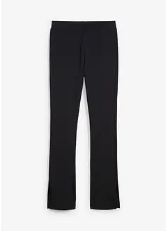 Leggings med slits och resårlinning, bonprix