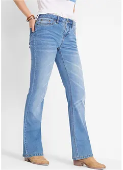 Comfort Stretch Jeans Mid Waist, Bootcut, bonprix