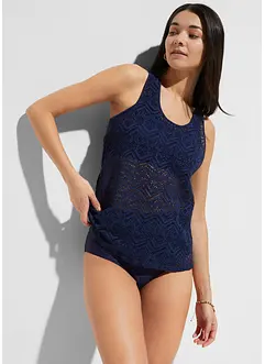 Tankini (2 delar) av spets, bonprix
