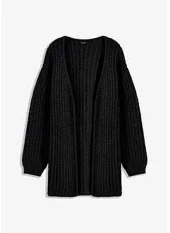 Grovstickad cardigan, bonprix