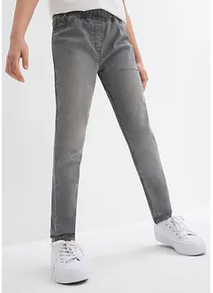 Jeggings med medelhög midja (2-pack), bonprix