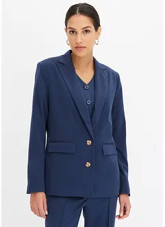 Avslappnad kavaj med återvunnen polyester, bonprix