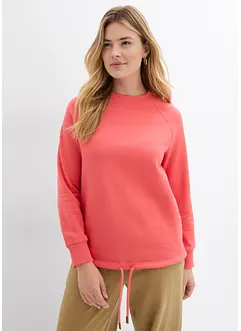 Sweatshirt av bomullsmix, bonprix