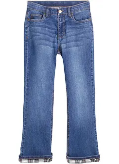 Stretchiga termojeans med bootcut, bonprix