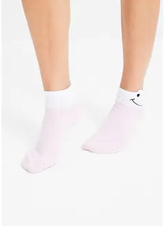 Korta sockor med ekologisk bomull (5 par), bonprix