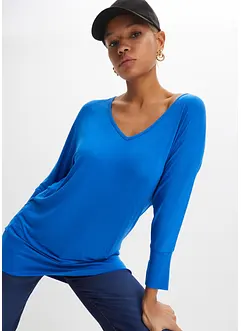 Oversizetopp av viskos med mjukt fall, bonprix