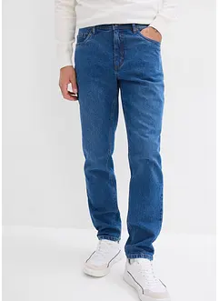 Stretchjeans i Classic Fit med resår i linningens sidor Straight, bonprix