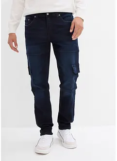 Slim Fit Cargo Stretch Jeans Straight, bonprix