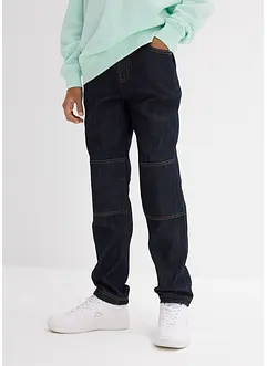 Regular Fit Stretch Jeans Straight för barn, med förstärkning vid knäna, bonprix