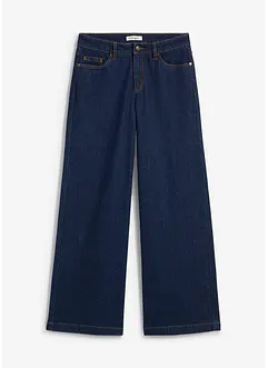 Wide Leg Jeans Mid Waist, Full Length, bonprix