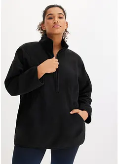 Funktions-Fleece Sportshirt, oversized, bonprix