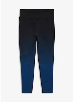 Sömlösa leggings med olika färgnyanser, snabbtorkande, bonprix