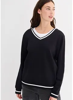 Oversized sweatshirt av ren ekologisk bomull, bonprix