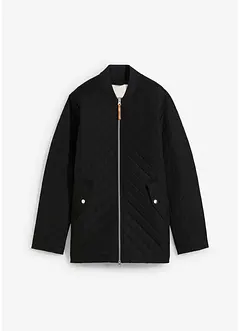 Quiltad lång jacka, bonprix