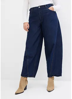 Ballongjeans, mellanhög midja, bonprix